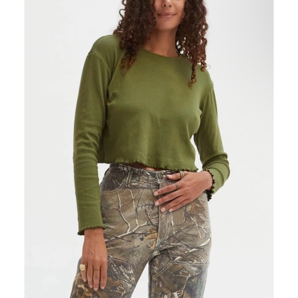 Lykke Wulff Madison Top Calla Green MD